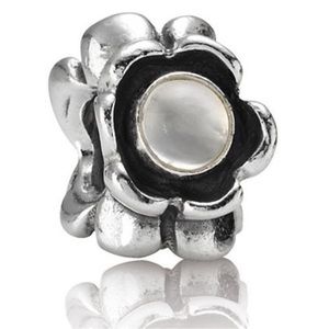 Pandora Ribbon Moonstone Charm